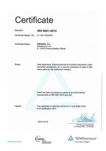 Imesaza ISO 9001:2015